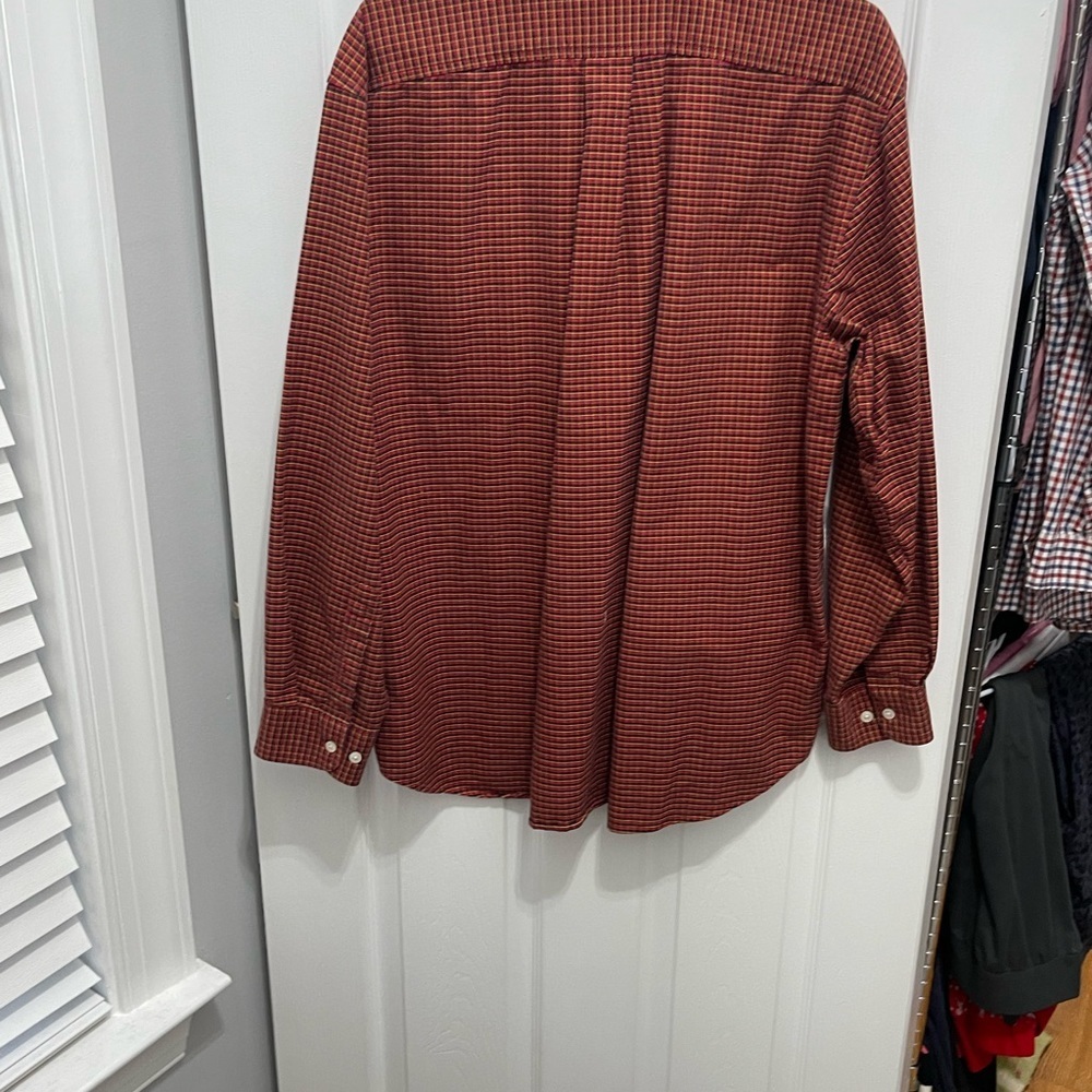 John Ashford button men’s shirt large 100% cotton - Picture 4 of 10